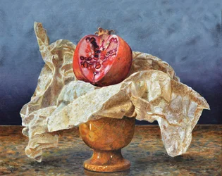 Pomegranate Still Life